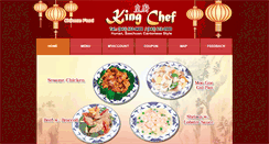 Desktop Screenshot of kingchefladson.com