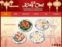 Tablet Screenshot of kingchefladson.com